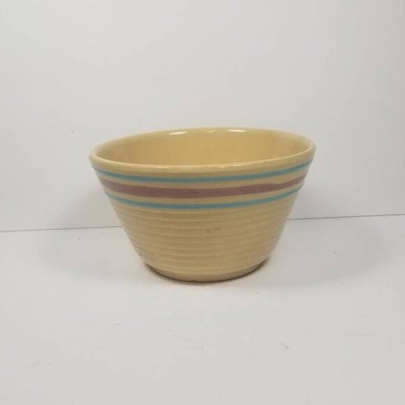 Vintage Watt Advertising Bowl, Inter-State Lumber Pottery USA #7 - Picture 1 of 6